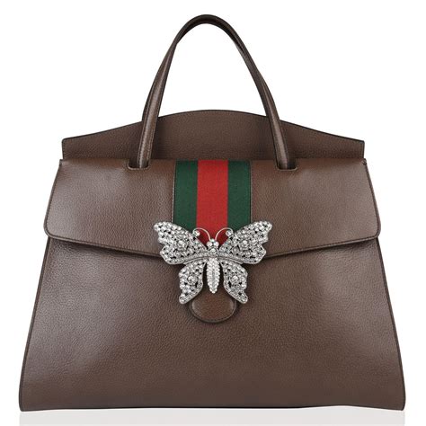 gucci purse with butterfly|gucci handbag with butterfly.